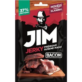 JIM JERKY hovädzie s príchuťou slaniny 23 g (8595229921530)