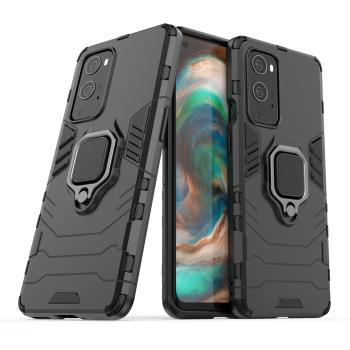 IZMAEL OnePlus 9 Pro Odolné Puzdro Ring Armor Case  KP9719 čierna