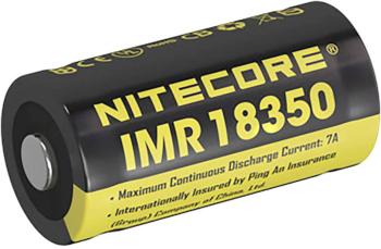 NiteCore IMR 18350 špeciálny akumulátor 18350  Li-Ion akumulátor 3.7 V 700 mAh