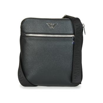 Emporio Armani  BUSINESS FLAT MESSENGER BAG  Vrecúška/Malé kabelky Čierna