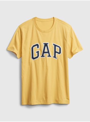 Tričko GAP Logo bas arch Zlatá