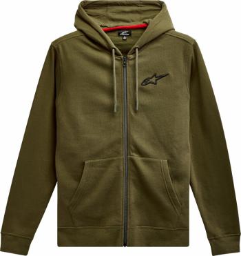 Alpinestars Ageless Chest Hoodie Military Green/Black M Mikina