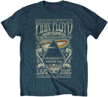 Pink Floyd Tričko Carnegie Hall Poster Denim 2XL