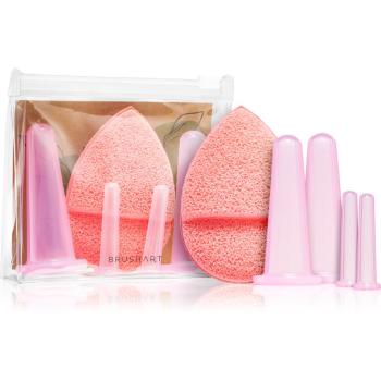 BrushArt Home Salon Facial cupping set sada pomôcok na bankovanie tváre