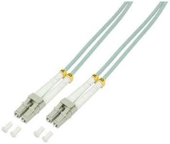 LogiLink FP3LC05 optické vlákno LWL prepojovací kábel [1x zástrčka LC - 1x zástrčka LC] 50/125 µ Multimode OM3 5.00 m