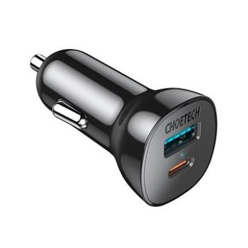 Choetech PD20W + QC18W  38 W dual ports Car Charger (TC0005)