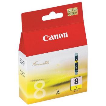 CANON CLI-8 Y - originálna cartridge, žltá, 13ml