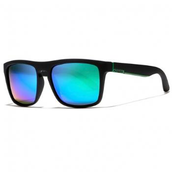KDEAM Sunbury 14 slnečné okuliare, Black & Green / Green (GKD004C14)