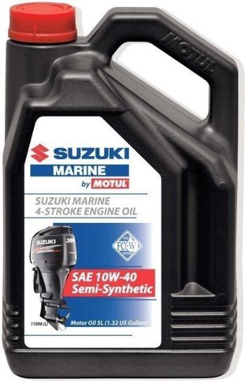 Suzuki Marine 4-Stroke Engine Oil SAE 10W-40 Semi-Synthetic 5 L Lodný motorový olej 4 takt