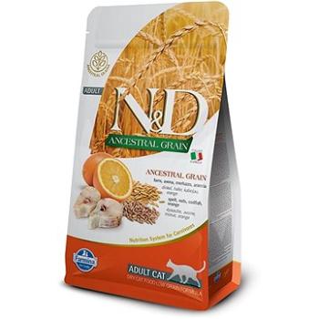 N&D low grain cat adult codfish & orange 10 kg (8010276024916)