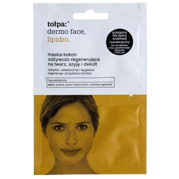 Tołpa Dermo Face Lipidro regeneračná maska na tvár, krk a dekolt 2 x 6 ml