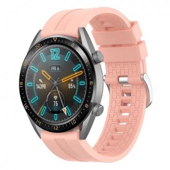 Huawei Watch GT3 46mm Silicone Cube remienok, Sand Pink
