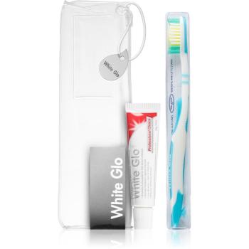 White Glo Travel Kit cestovná sada (na zuby)