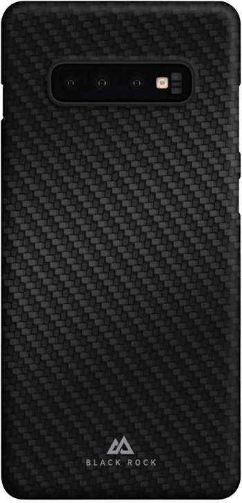 Black Rock Ultra Thin Iced zadný kryt na mobil Samsung Galaxy S10+ čierna, karbón