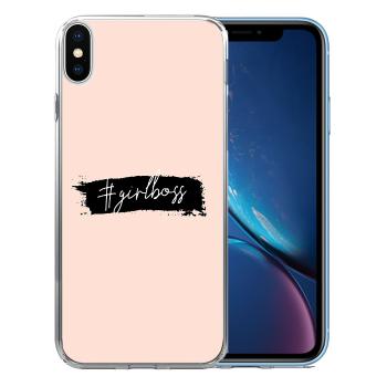 MY ART ochranný obal Apple iPhone X / XS  GIRLBOSS (103)