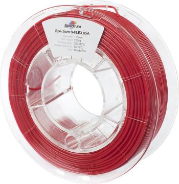 Spectrum 3D filament, S-Flex 85A, 1,75mm, 250g, 80566, bloody red