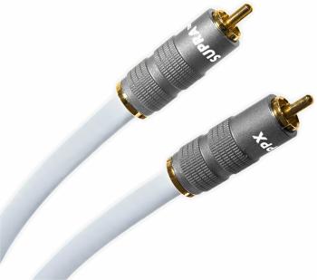 SUPRA Cables TRICO 1RCA-1RCA 1 m Biela
