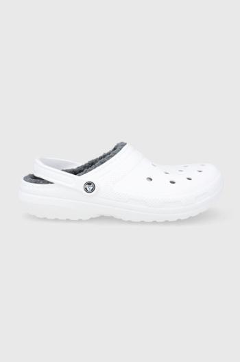 Papuče Crocs CLASSIC 203591 biela farba