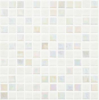 Sklenená mozaika Mosavit Tessa blanco 30x30 cm lesk TESSABL