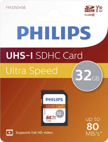 Philips  pamäťová karta SDHC 32 GB Class 10