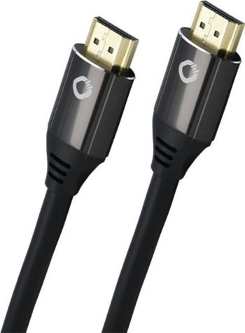 Oehlbach HDMI AV prepojovací kábel [1x HDMI zástrčka - 1x HDMI zástrčka] 0.75 m čierna