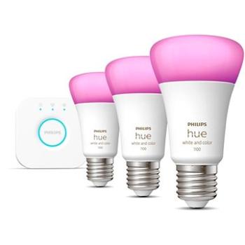 Philips Hue White and Color Ambiance 9 W 1100 E27 promo starter kit (929002468811)