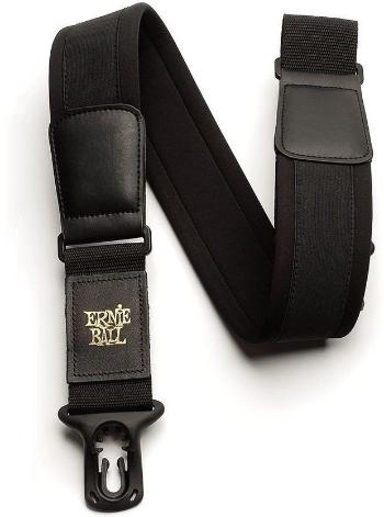 Ernie Ball Regular Neoprene Polylock Comfort Gitarový pás Black