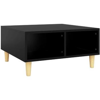 SHUMEE Konferenčný stolík čierny 60 × 60 × 30 cm drevotrieska, 805978