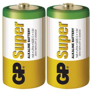 EMOS Alkalická batéria GP Super C (LR14), 2ks B1330