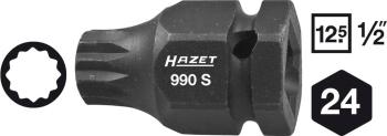 Hazet  990S-16 štvorzub (XZN) silový nástrčný kľúč  16 mm     1/2" (12.5 mm)