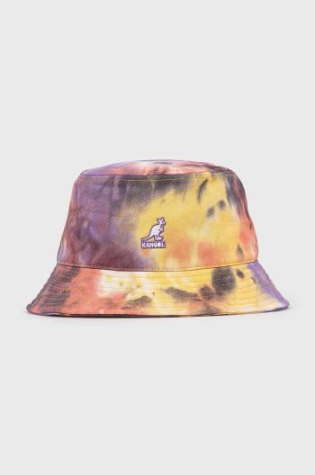 Bavlnený klobúk Kangol fialová farba, bavlnený