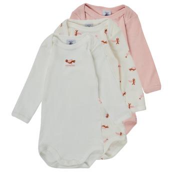 Petit Bateau  Pyžamá LOT 3 BODY  Viacfarebná