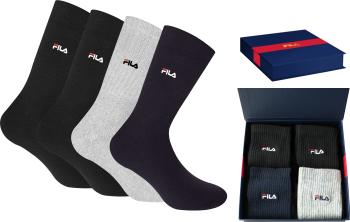 Fila 4 PACK - pánske ponožky FB4405/4-999 43-46