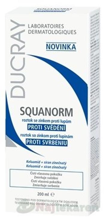 DUCRAY SQUANORM roztok so zinkom proti lupinám 200ml