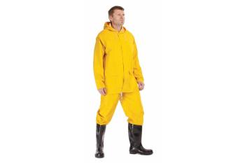 HYDRA oblek do dažďa PVC žltá M