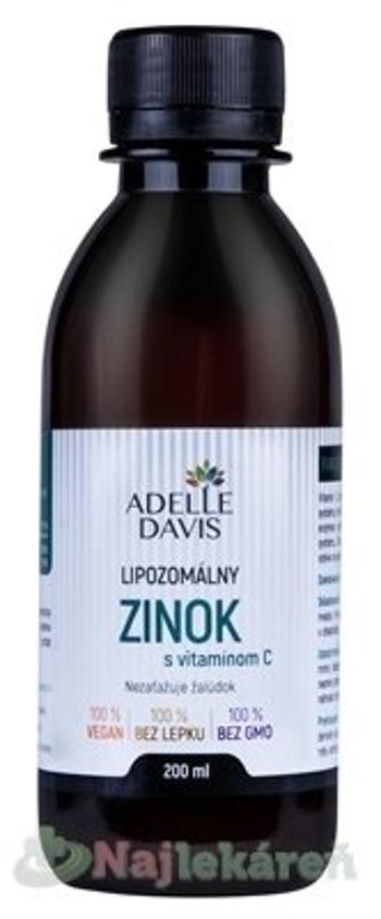 ADELLE DAVIS Lipozomálny ZINOK s vitamínom C 15 mg 200 ml