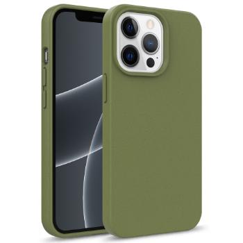 ECO RUBBER Ochranný obal Apple iPhone 13 mini tmavozelený