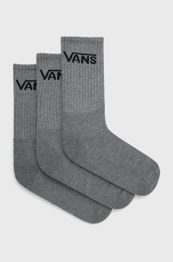 Ponožky Vans pánske, šedá farba
