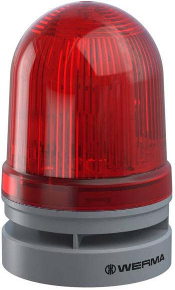Werma Signaltechnik signalizačné osvetlenie  Midi TwinFLASH Combi 115-230VAC RD 461.120.60  červená  230 V/AC 110 dB