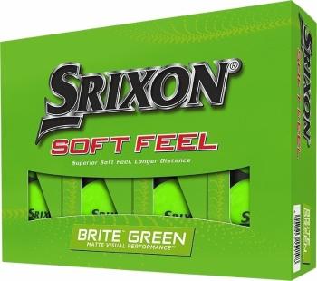 Srixon Soft Feel Brite 13 Golf Balls Brite Green