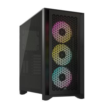 CORSAIR iCUE 4000D RGB AIRFLOW/Midi Tower/Transpar./Čierna