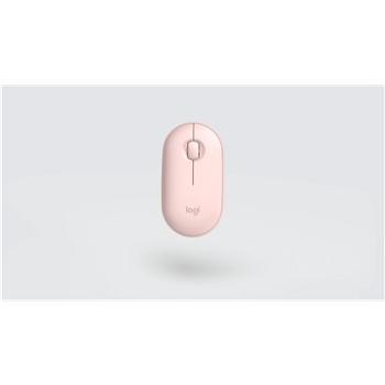 Logitech Pebble M350 Wireless Mouse, ružová (910-005717)