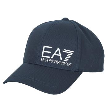 Emporio Armani EA7  TRAIN CORE ID U LOGO CAP  Šiltovky Modrá