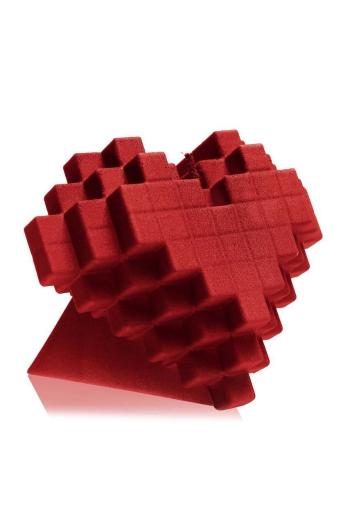 Ozdobná sviečka Candellana Heart Pixel