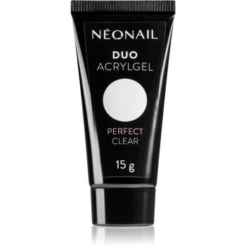 NeoNail Duo Acrylgel Perfect Clear gél pre modeláž nechtov odtieň Perfect Clear 15 g