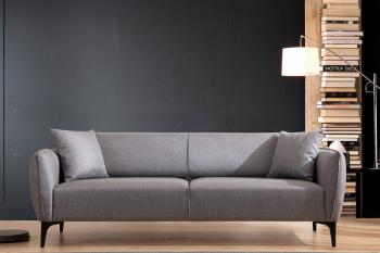 Sofahouse Dizajnová 3-miestna sedačka Beasley 220 cm sivá