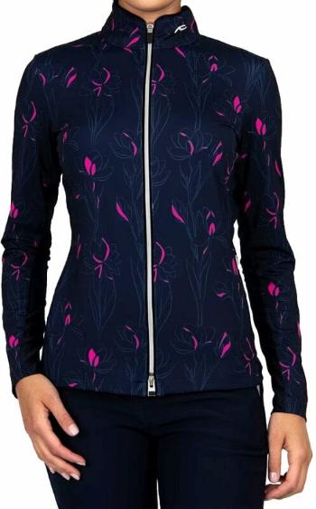 Kjus Womens Sunshine Printed Jacket Atlanta Blue/Magenta 36