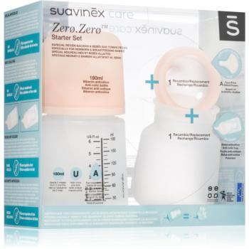 Suavinex Zero Zero Starter Set darčeková sada A Adaptable Flow 0 m+(pre deti od narodenia)