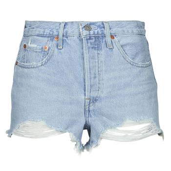 Levis  501® ORIGINAL SHORT  Šortky/Bermudy Modrá