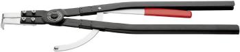 Knipex 44 20 J61 kliešte na poistné krúžky Vhodné pre vnútorné krúžky 252-400 mm  Tvar hrotu zahnutý o 90°